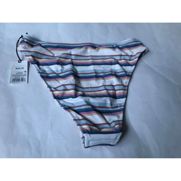 Shade & Shore Women’s High Waist High Leg Cheeky Bikini Bottom size M NWT! - Picture 2 of 9